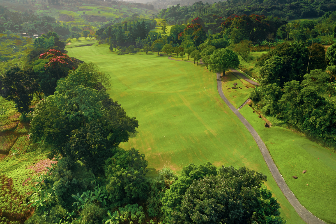 WEST GARDEN COURSE. HOLE 6.